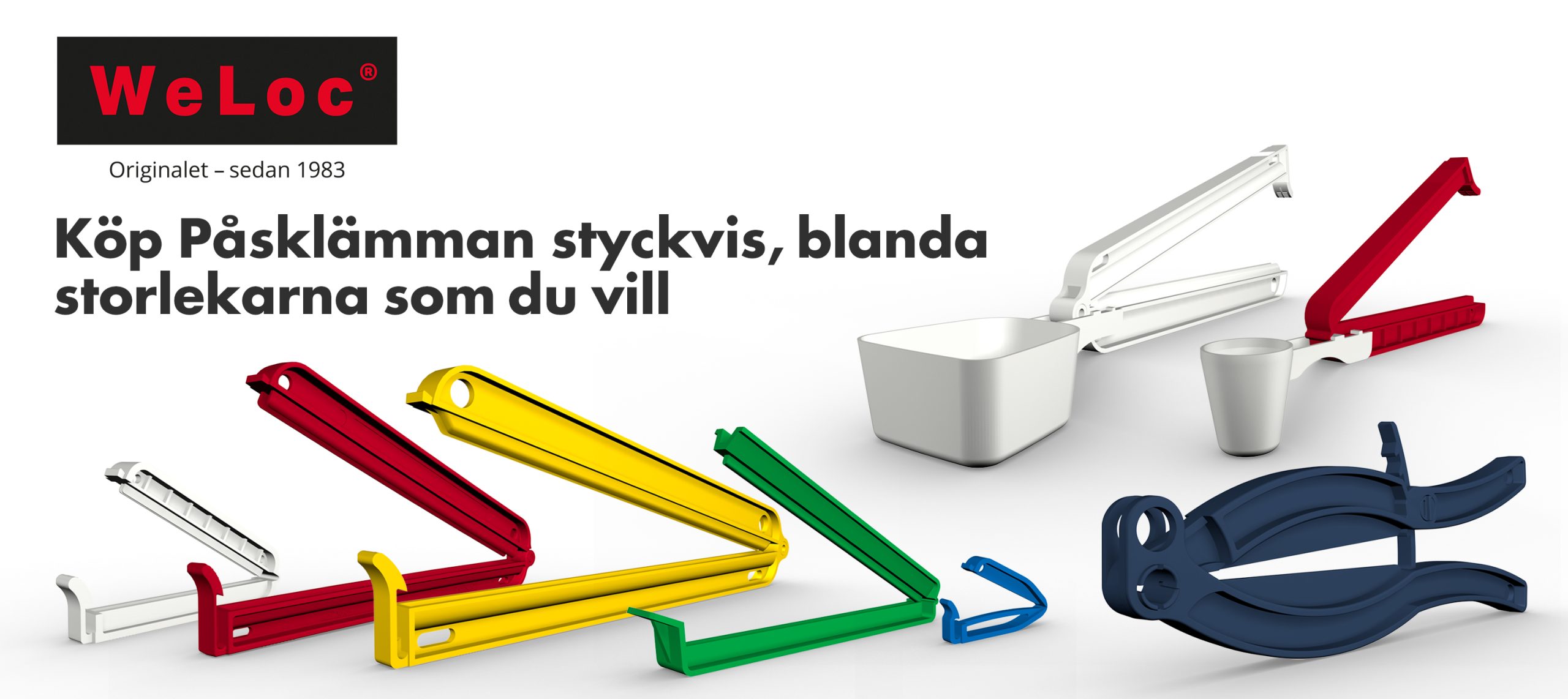 Köp Påsklämman styckvis, blanda färgerna som du vill